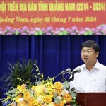 Bí thư Tỉnh ủy Lương Nguyễn Minh Triết phát biểu tại Hội nghị