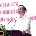 Phó Thống đốc Thường trực NHNN Đào Minh Tú phát biểu tại hội nghị