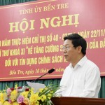 Phó Bí thư Thường trực Tỉnh ủy Trần Thanh Lâm chỉ đạo tại hội nghị
