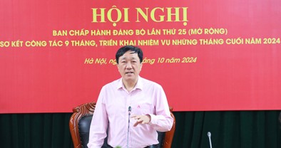 Hội nghị Ban chấp hành Đảng bộ NHCSXH TW lần thứ 25