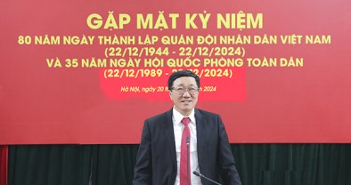 Gặp mặt kỷ niệm 80 năm Ngày thành lập Quân đội nhân dân Việt Nam