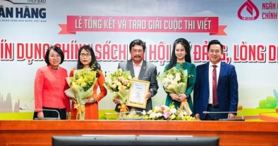 Tổng kết và trao giải Cuộc thi viết “Tín dụng Chính sách xã hội - Ý Đảng, lòng Dân”