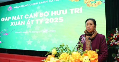 NHCSXH gặp mặt cán bộ hưu trí nhân dịp Tết Ất Tỵ 2025