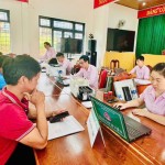 Cán bộ NHCSXH tạo điều kiện thuận lợi nhất giải ngân vốn cho người dân