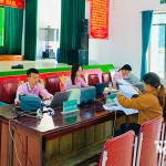 Các xã quan tâm bố trí các điểm giao dịch tại các địa điểm thuận tiện, an toàn