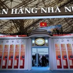 Gian trưng bày Triển lãm thành tựu ngành Ngân hàng tại Triển lãm “80 năm Hành trình Độc lập - Tự do - Hạnh phúc”