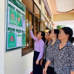 Các chương trình tín dụng chính sách được niêm yết công khai tại các điểm giao dịch