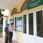 Điểm giao dịch Vạn Hòa thuộc Phòng giao dịch NHCSXH Cam Đường