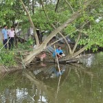 Có vốn ưu đãi tiếp sức, anh Phạm Văn Sương ở thôn Phú Đông, xã Gò Nổi, thành phố Đà Nẵng đã xây dựng được mô hình nuôi cá nước ngọt cho hiệu quả kinh tế cao.