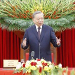 Tổng Bí thư Tô Lâm đã dành những lời biểu dương đối với vai trò tiên phong của người nông dân và sự đồng hành của NHCSXH đã tạo điều kiện cho nông dân vay vốn phát triển sản xuất