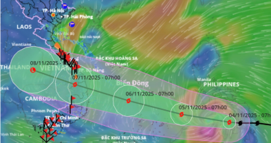 Công điện của Tổng Giám đốc NHCSXH về chủ động ứng phó cơn bão số 13 (Bão Kalmaegi)