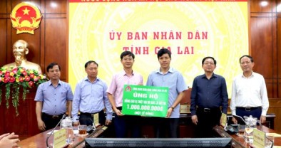 Gia Lai khẩn trương khắc phục hậu quả mưa lũ, nhanh chóng ổn định đời sống nhân dân