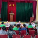 Các điểm giao dịch của Phòng giao dịch NHCSXH Diễn Châu tích cực phục vụ nhân dân vay vốn ưu đãi thuận lợi