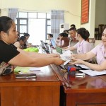 NHCSXH cho vay hộ nghèo và các đối tượng chính sách tại điểm giao dịch