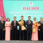 BCH Công đoàn cơ sở NHCSXH tỉnh Nghệ An, nhiệm kỳ 2025 - 2030 ra mắt Đại hội