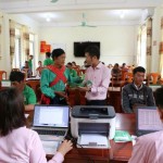 Các điểm giao dịch của chi nhánh NHCSXH tỉnh Cao Bằng duy trì hoạt động giúp người dân tiếp cận thuận lợi nguồn vốn ưu đãi của Nhà nước