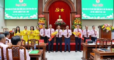 Đại hội Công đoàn cơ sở NHCSXH tỉnh Đồng Tháp