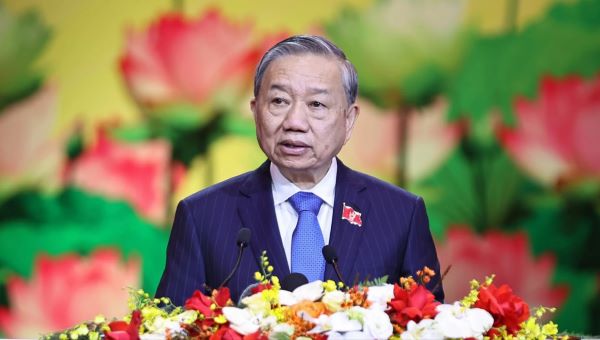 Tổng Bí thư Tô Lâm phát biểu chỉ đạo Đại hội