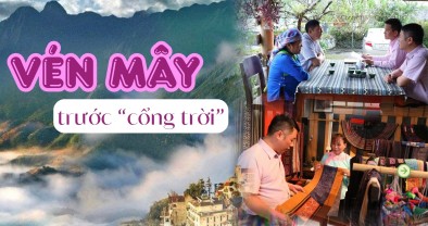 Vén mây trước “cổng trời”