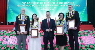 NHCSXH vinh danh cho các đối tác đóng góp vào kết quả hoạt động