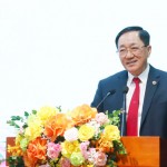 Tổng Giám đốc NHCSXH Dương Quyết Thắng phát biểu chỉ đạo hội nghị