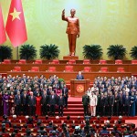 Thay mặt Ban Chấp hành Trung ương Đảng khóa XIV, Tổng Bí thư Tô Lâm phát biểu, bày tỏ lòng biết ơn sâu sắc trước sự tin tưởng và tín nhiệm của toàn thể Đại hội, đây là vinh dự và trách nhiệm lớn trước Đảng, trước Nhân dân; khẳng định sẽ nỗ lực hết mình, toàn tâm, toàn lực để phục vụ sự nghiệp cao cả của Đảng, của Cách mạng, của nhân dân