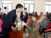 NHCSXH tặng quà Tết gia đình hoàn cảnh khó khăn tỉnh Bắc Ninh