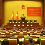 Hội nghị diễn ra tại điểm cầu chính Phòng họp Diên Hồng - Nhà Quốc hội, kết nối trực tuyến tới các điểm cầu của các ban, bộ, ngành, địa phương, đơn vị trên toàn quốc