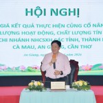 Tổng Giám đốc NHCSXH Dương Quyết Thắng phát biểu chỉ đạo