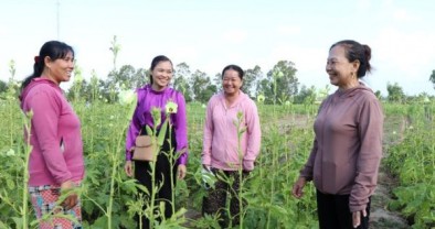 Tín dụng chính sách tiếp sức phụ nữ Khmer nâng cao sinh kế