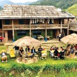 Một góc cơ sở Mù Cang Chải Big View Homestay