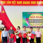 Lễ công bố Quyết định thành lập Ban đại diện HĐQT NHCSXH xã Tam Anh