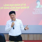 Tại lớp 2, Tiến sĩ Dương Quyết Thắng - Tổng Giám đốc NHCSXH yêu cầu mỗi học viên phải tự học, cập nhật kiến thức trong kỷ nguyên mới