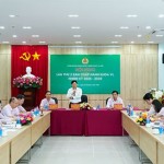 Bí thư Đảng ủy NHCSXHTW, Uỷ viên HĐQT, Tổng Giám đốc Dương Quyết Thắng phát biểu tại hội nghị