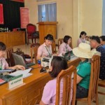 Phòng giao dịch NHCSXH Hoà Bình duy trì hoạt động mạng lưới điểm giao dịch xã phục vụ nhân dân vay vốn thuận lợi