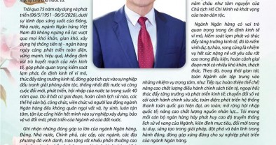 Thư chúc mừng của Thống đốc Ngân hàng Nhà nước nhân dịp kỷ niệm 75 năm thành lập Ngân hàng Việt Nam