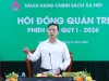 HĐQT NHCSXH họp phiên thường kỳ quý I/2026
