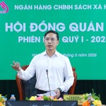 Thống đốc NHNN, kiêm Chủ tịch HĐQT NHCSXH Phạm Đức Ấn