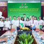 Ký kết văn bản thỏa thuận giữa NHCSXH và Trung tâm lao động ngoài nước