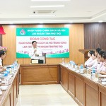 Tổng Giám đốc NHCSXH Dương Quyết Thắng phát biểu chỉ đạo tại buổi làm việc với chi nhánh NHCSXH tỉnh Phú Thọ