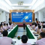 Các học viên tham gia tập huấn với nội dung an toàn thông tin trong kỷ nguyên chuyển đổi số và trí tuệ nhân tạo