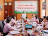 Tổng Giám đốc Dương Quyết Thắng làm việc với chi nhánh NHCSXH tỉnh Điện Biên