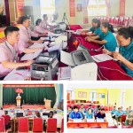 Mạng lưới điểm giao dịch của Phòng giao dịch NHCSXH Tân Kỳ luôn duy trì hoạt động thông suốt giúp nhân dân vay vốn ưu đãi thuận lợi